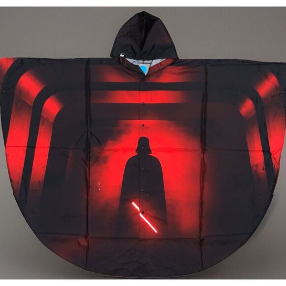 The Store Dot 3125C x Star Wars Sith Store CLOT Edison Chen Red Vader Poncho NEW - Picture 4 of 11